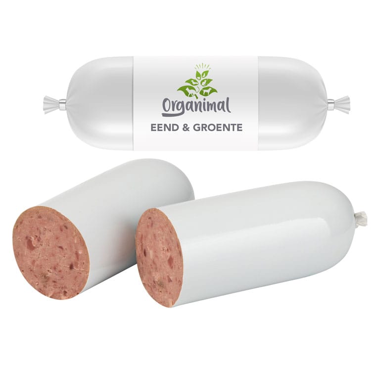 Organimal - Gestoomd Vlees – Eend & groente